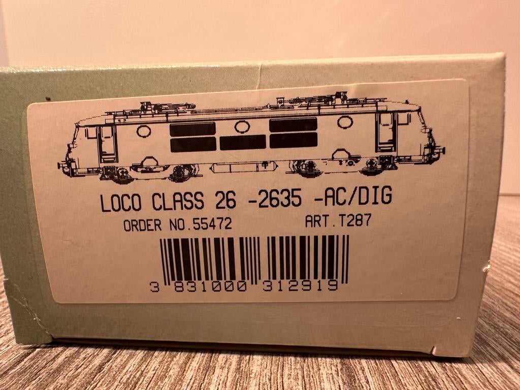 SNCB NMBS Ho Ac digital mehano 2635, Hobby en Vrije tijd, Ophalen of Verzenden, Locomotief