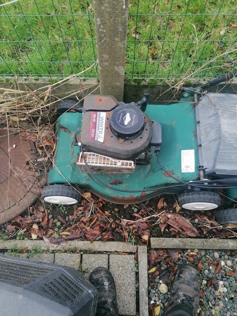 Grasmaaier te herstellen of onderdelen, Ophalen