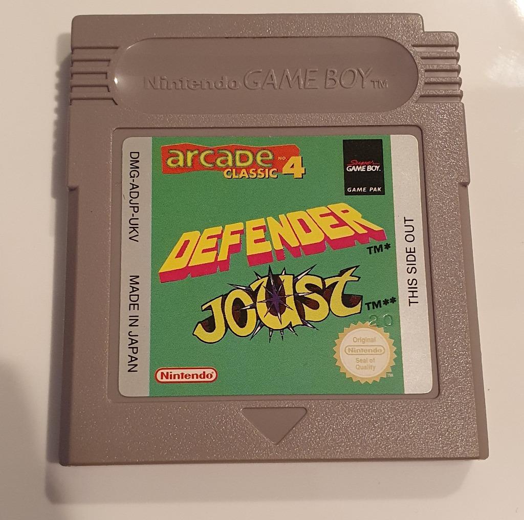 Jeux Game Boy Defender Joust, Consoles de jeu & Jeux vidéo, Enlèvement ou Envoi, Utilisé