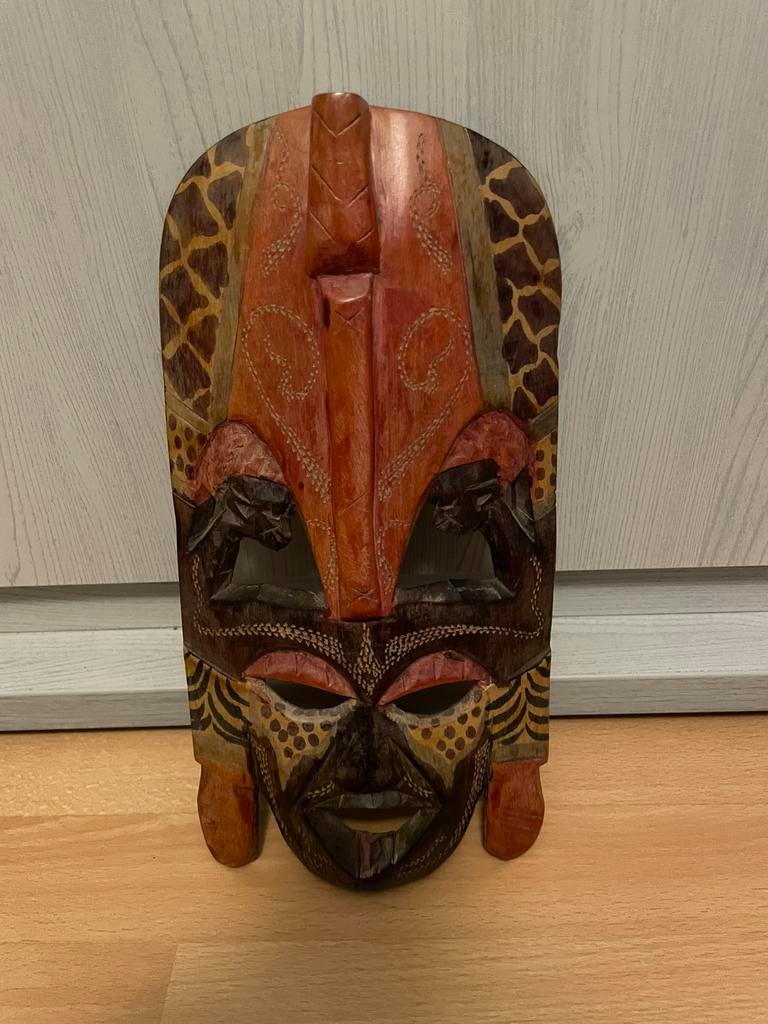 Masque africain 30cm hauteur, Enlèvement