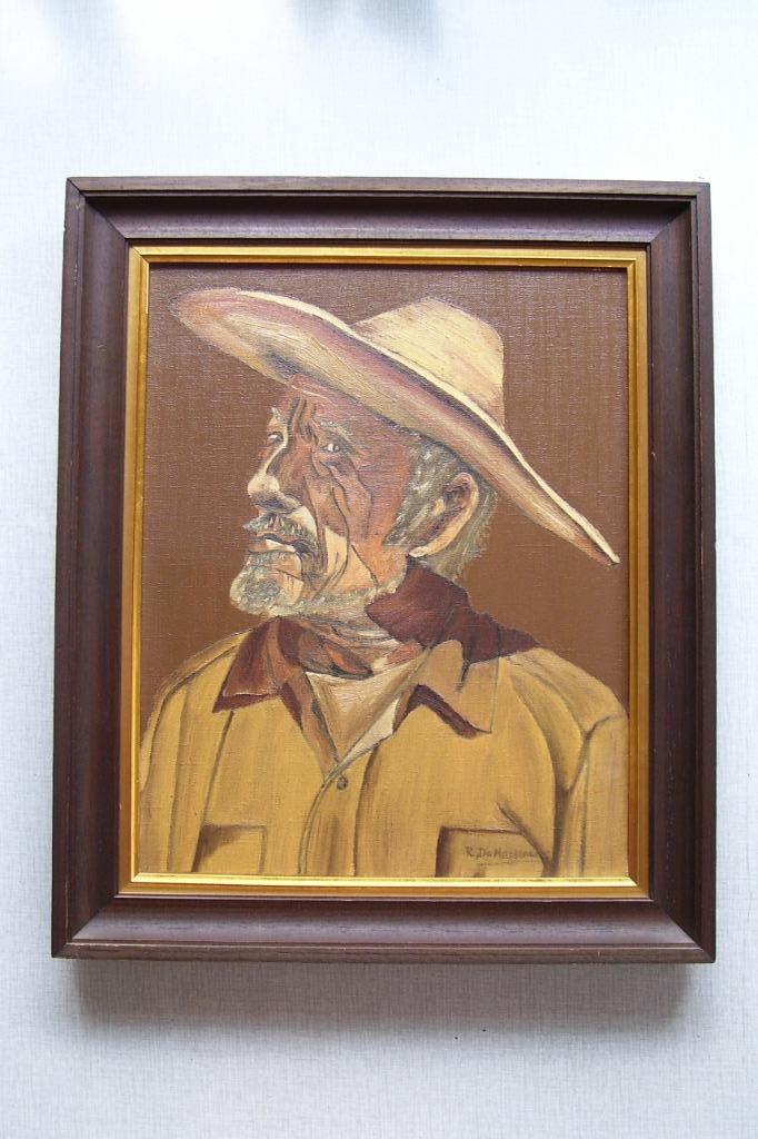 schilderij van R. De Maeseneer, Antiek en Kunst, Kunst | Schilderijen | Klassiek, Ophalen