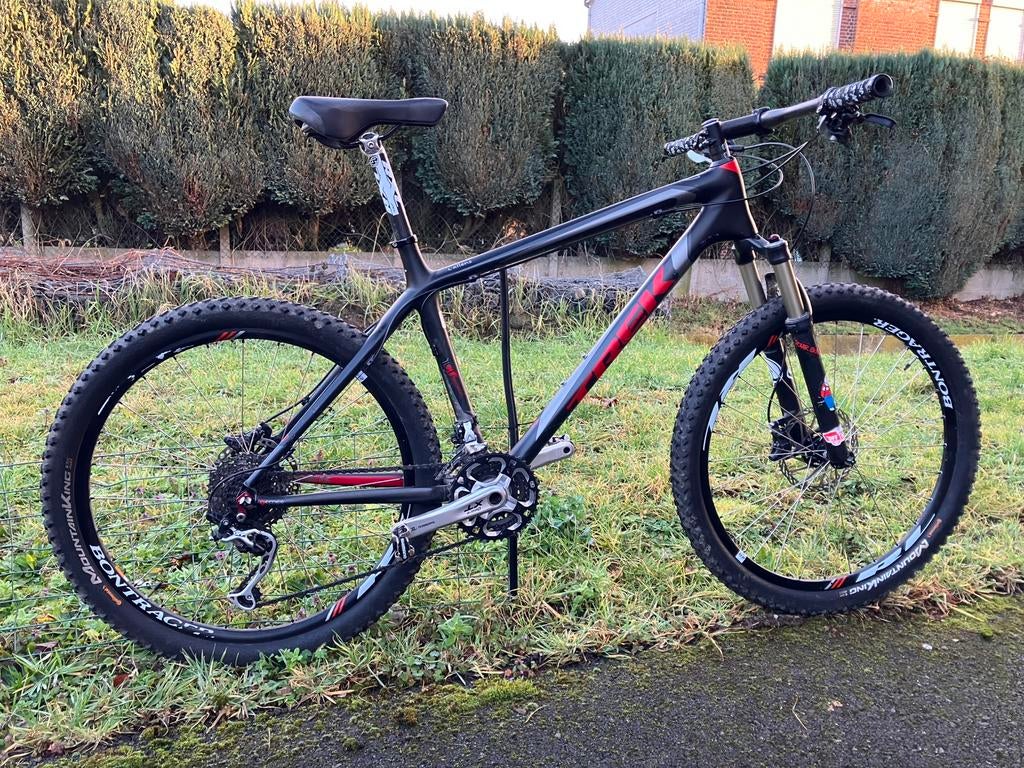 Trek Elite 9.8 taille L carbon, Vélos & Vélomoteurs, Enlèvement ou Envoi, Hommes, Trek, VTT semi-rigide