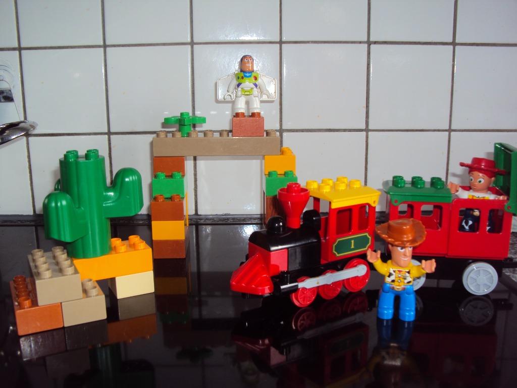Lego Duplo 5659 "De grote trein achtervolging "van Toy Story, Enlèvement ou Envoi, Ensemble complet, Duplo