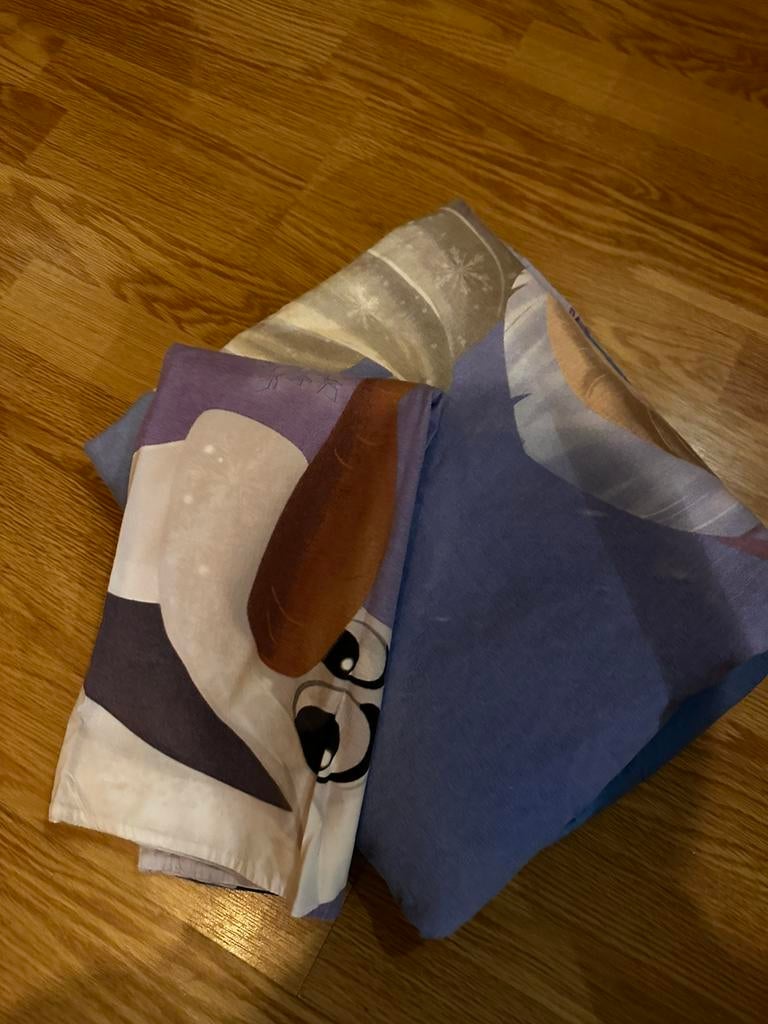 Dekbedovertrek Frozen & paw petrol, Ophalen, Zo goed als nieuw, Dekbedovertrek