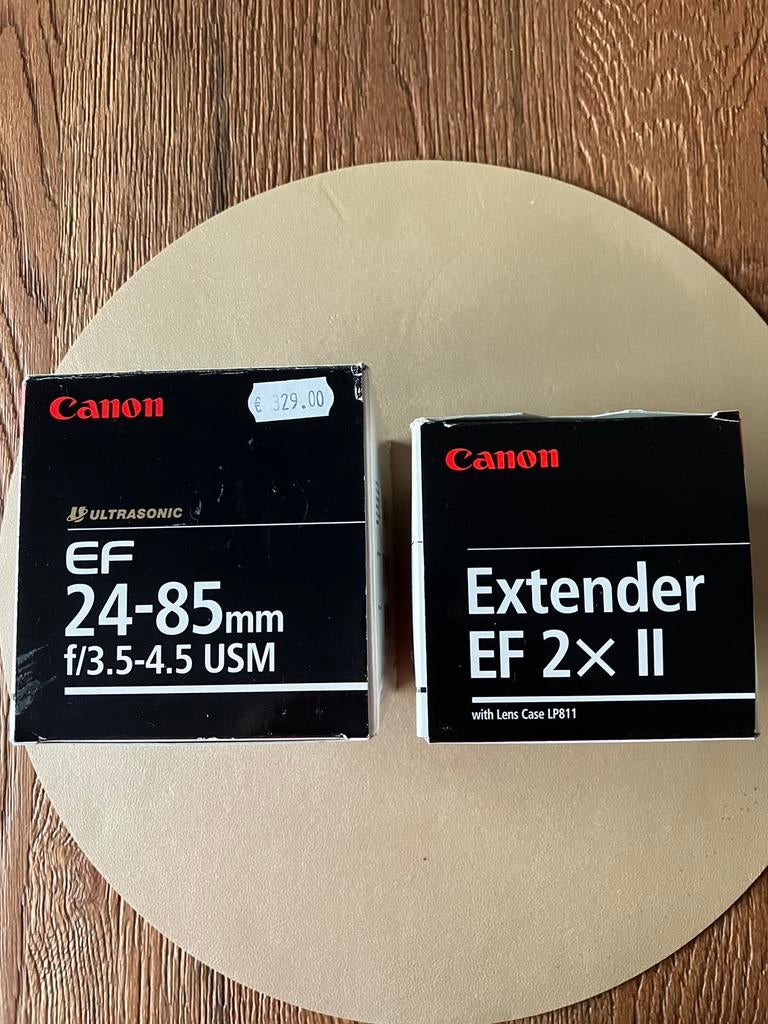 Canon Extender EF 2xII en EF 24-85mm f/3.5-4.5 USM, Enlèvement, Neuf