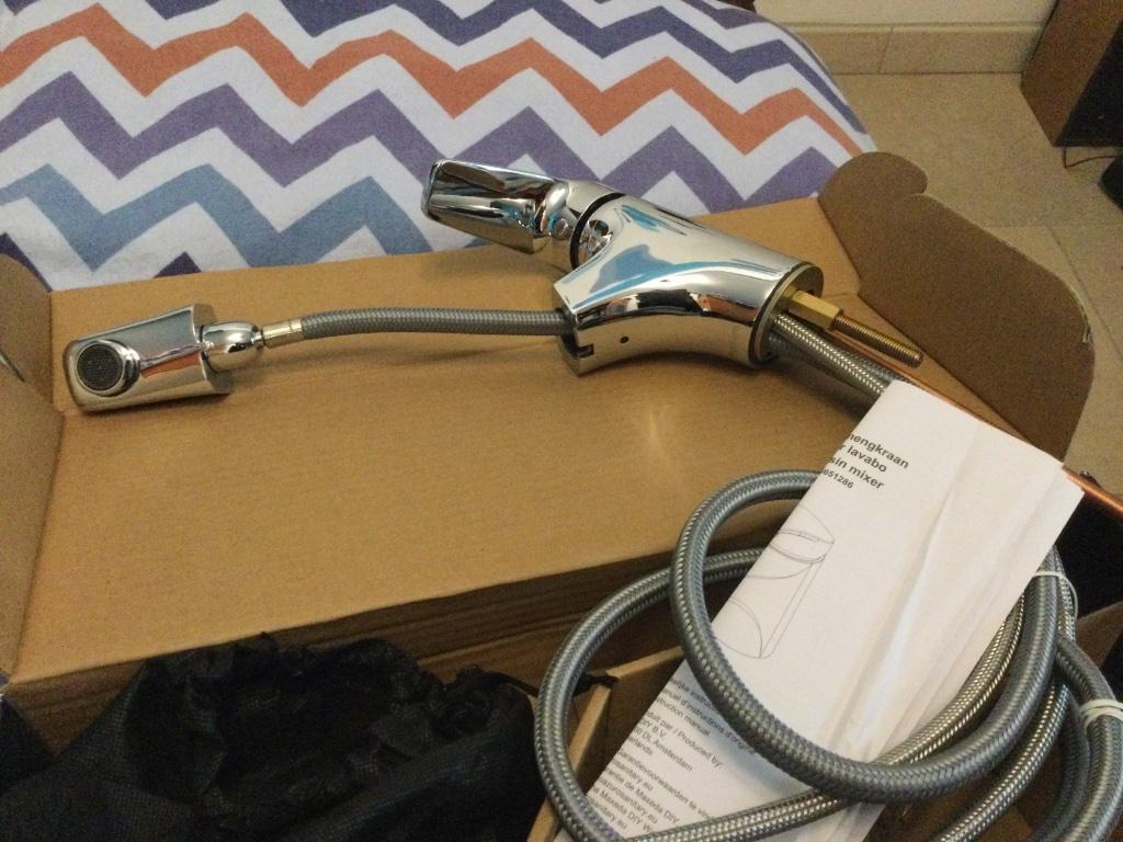 Robinet, Enlèvement, Neuf, Chrome, Lavabo