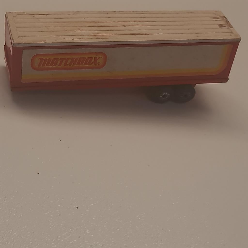 MATCHBOX SUPERFAST UK : ARTICULATED TRAILER*VINTAGE*, Hobby en Vrije tijd, Ophalen, Gebruikt, Overige typen, Matchbox