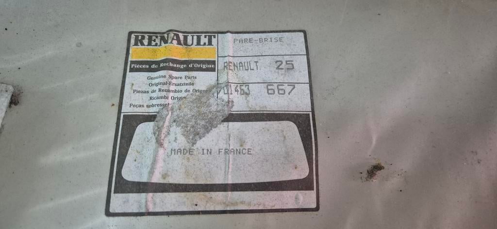 Voorruit Renault 25, Autos : Pièces & Accessoires, Enlèvement, Neuf, Renault