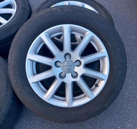 Velgen alu zomerbanden Audi A4 B8 5X112 16inch ET45 5&3mm 🚘, Autos : Pièces & Accessoires, Freins & Transmission, Audi, Utilisé