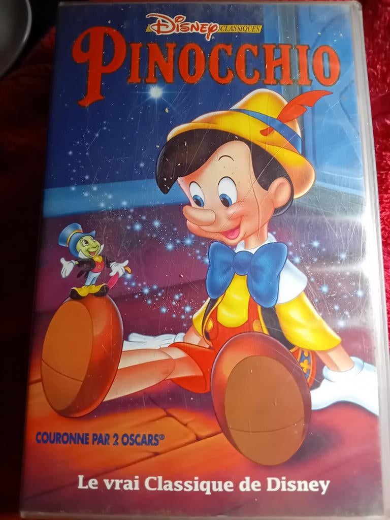 Originele VHS-tape „Pinocchio”, Alle leeftijden, Ophalen of Verzenden, Gebruikt, Overige genres