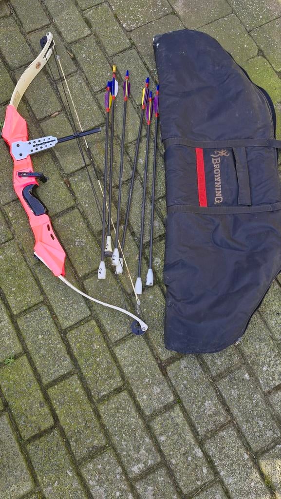 Handboog linkshandig, Ophalen