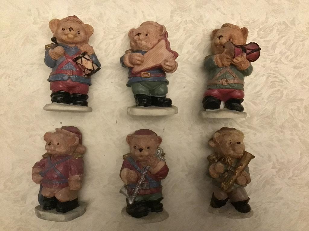 De muzikanten beren met muziek instrument beelden, Ophalen of Verzenden