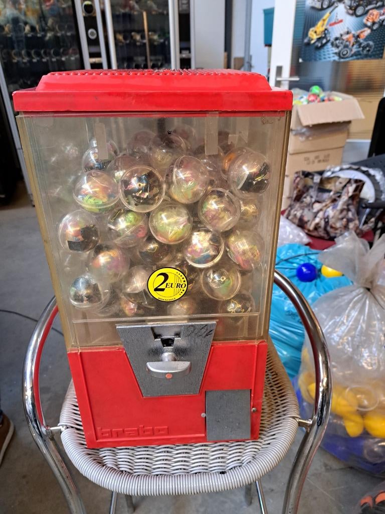 Brabo capsule automaat met 100 capsules, Enlèvement