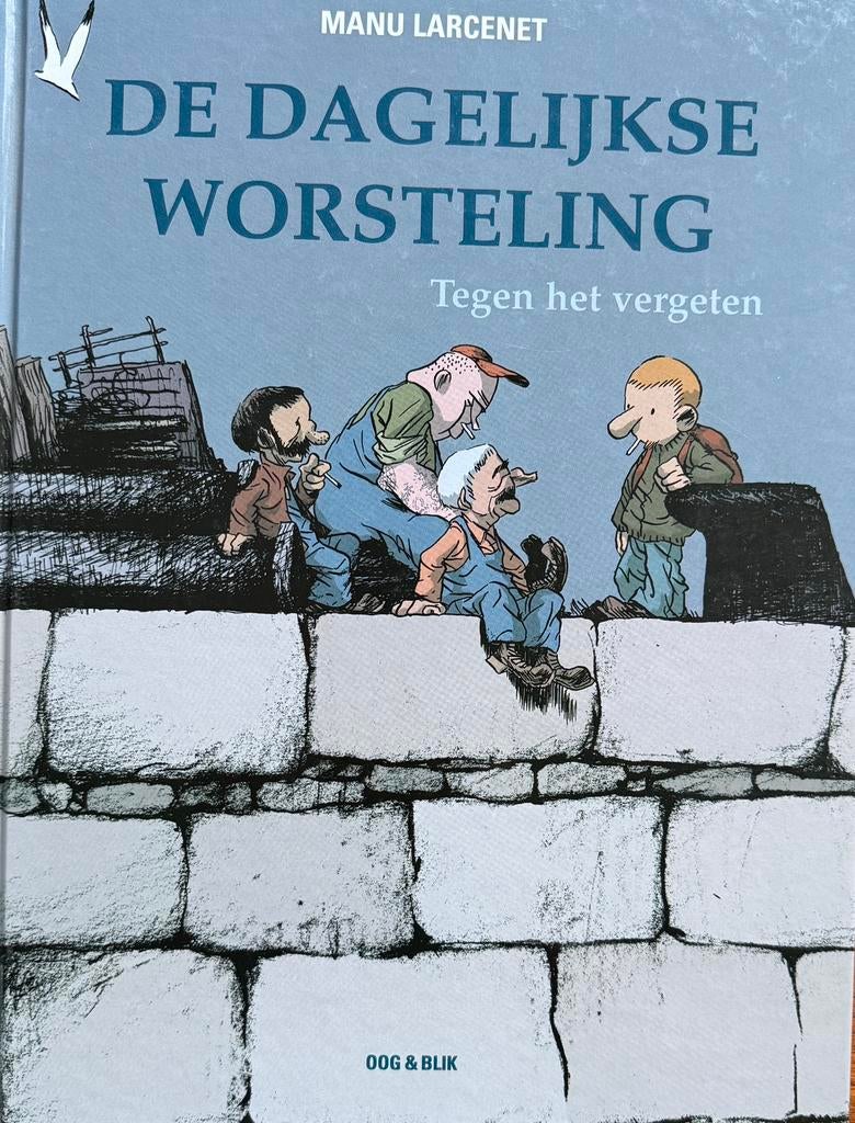Manu Larcenet - 2 Tegen het vergeten, Boeken, Stripverhalen, Eén stripboek, Manu Larcenet, Ophalen of Verzenden, Zo goed als nieuw