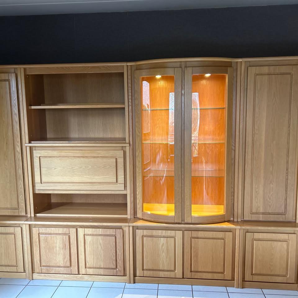 Meubles de salon en chêne, Enlèvement, Utilisé, Chêne