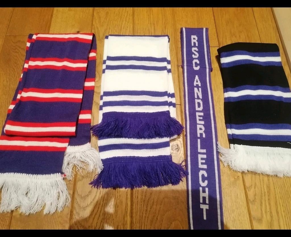 Retro sjaals rsca Anderlecht rsc, Ophalen of Verzenden