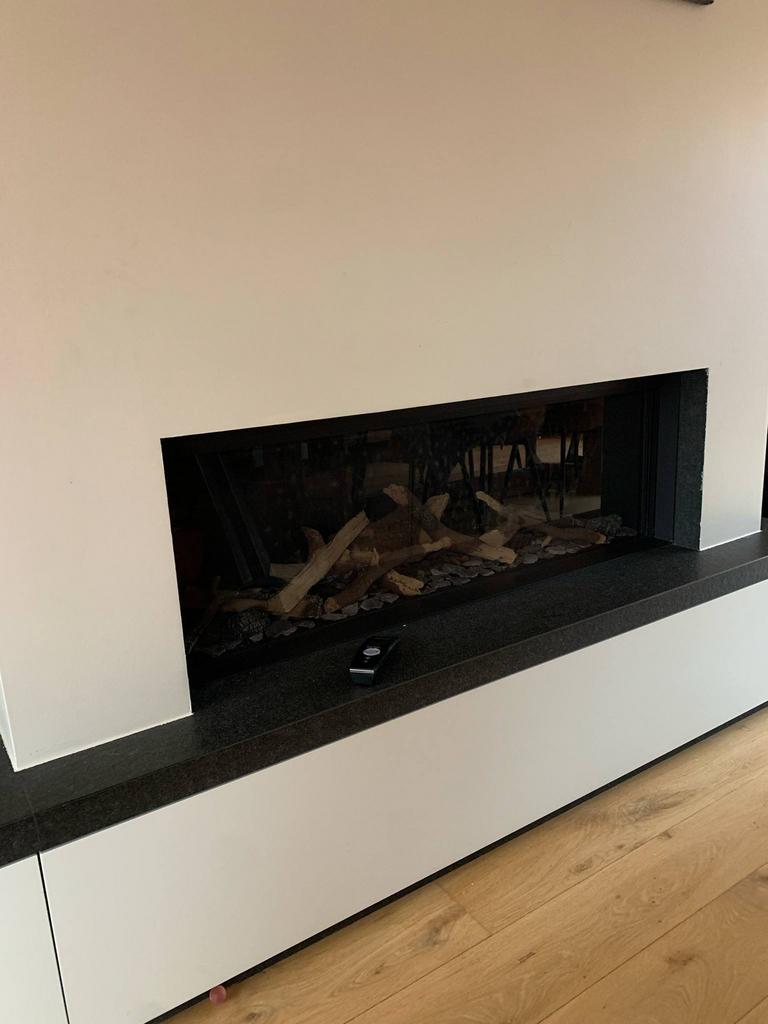 Kalfire 120 gashaard, Huis en Inrichting, Haarden, Zo goed als nieuw, Gashaard, Ophalen