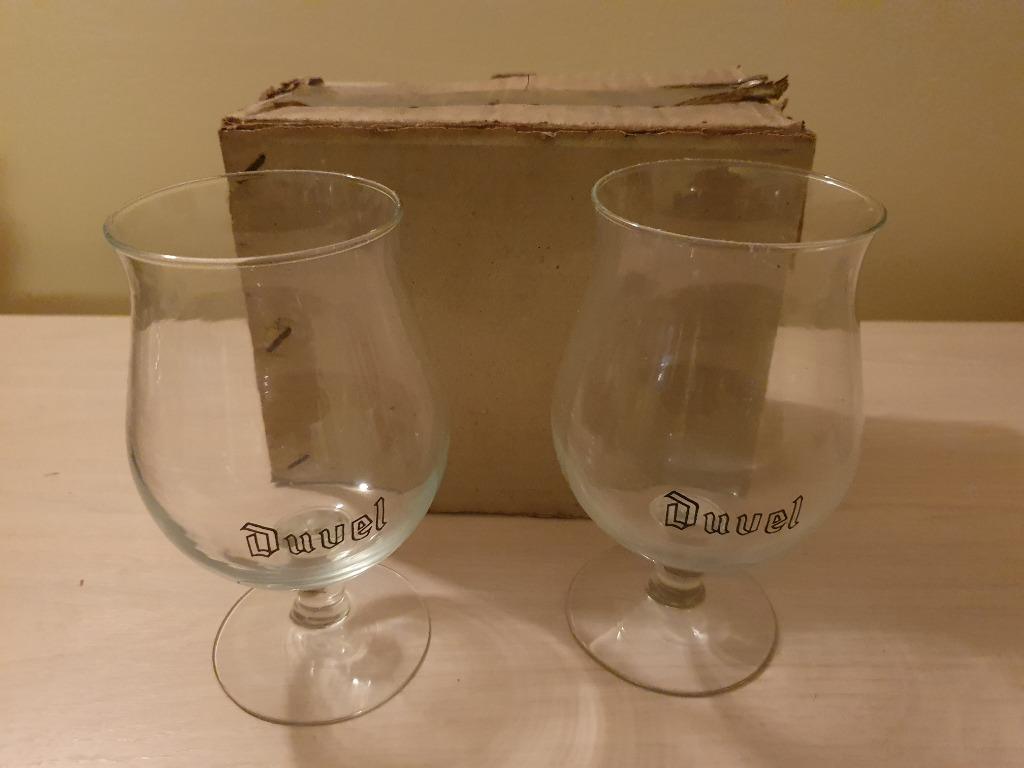 2 nieuwe glazen uit de Duvel-biercollectie, Verzamelen, Biermerken, Nieuw, Glas of Glazen, Duvel, Ophalen of Verzenden