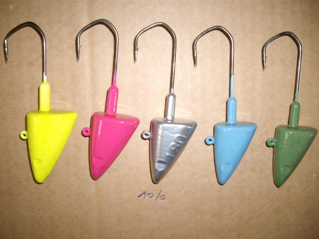 140, 160, 180, 200, 250gr viskop-loodkoppen 8/0, 10/0, 11/0., Ophalen of Verzenden, Nieuw, Dobber of Lood