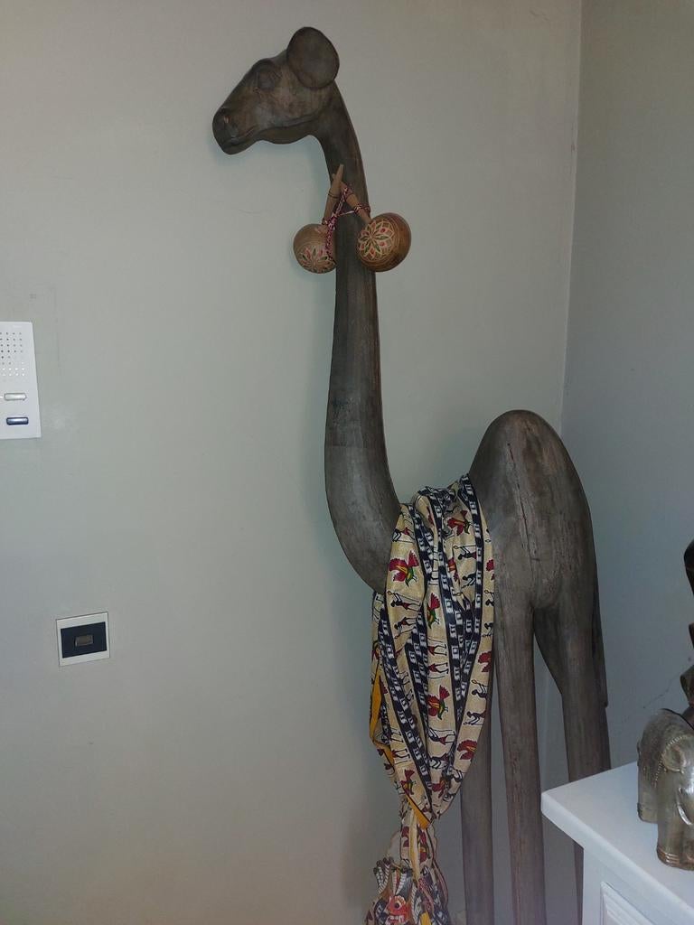 Houten Dromedaris, Antiek en Kunst, Ophalen