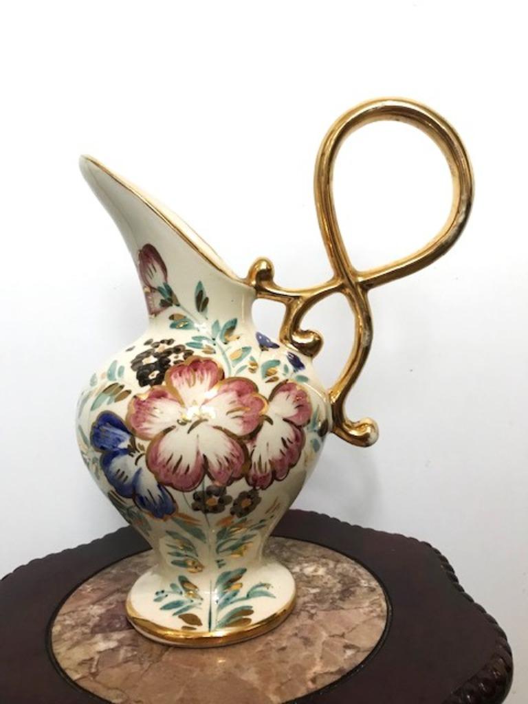 Pichet Saint Ghislain Art Déco Céramique antique😍💎😎💑🤗, Antiquités & Art, Enlèvement ou Envoi