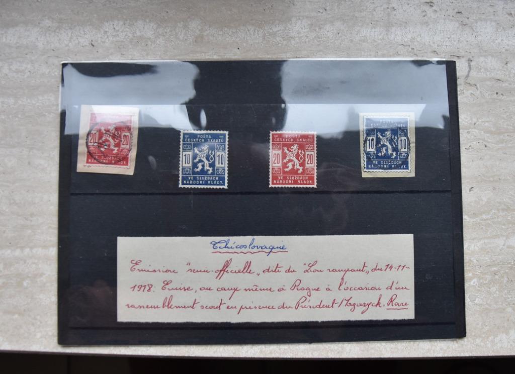 timbre-poste timbre scoutisme 1918 Tchécoslovaquie, Timbres & Monnaies, Timbres | Timbres thématiques, Autres thèmes, Envoi