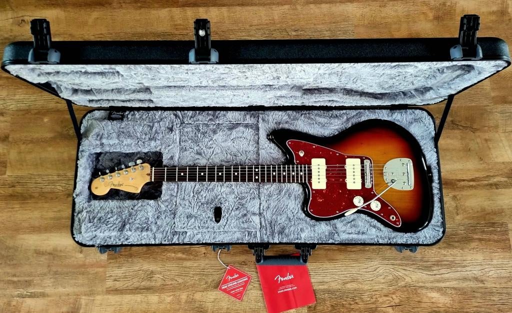 Fender American Professional I Jazzmaster pour gaucher, Musique & Instruments, Enlèvement, Comme neuf, Solid body, Fender