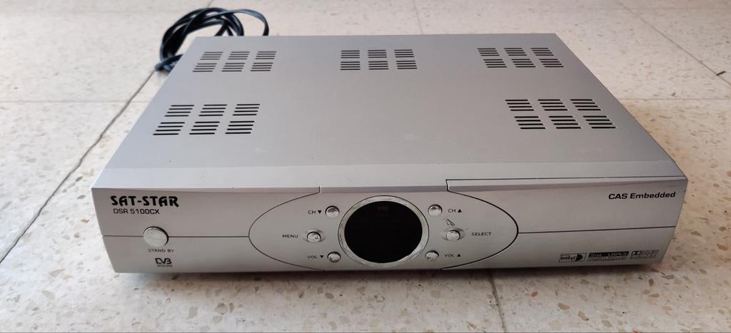 Récepteur satellite SAT-STAR - DSR-5100CX, Enlèvement ou Envoi, Utilisé, Accessoires d'antenne (parabolique), Autres marques
