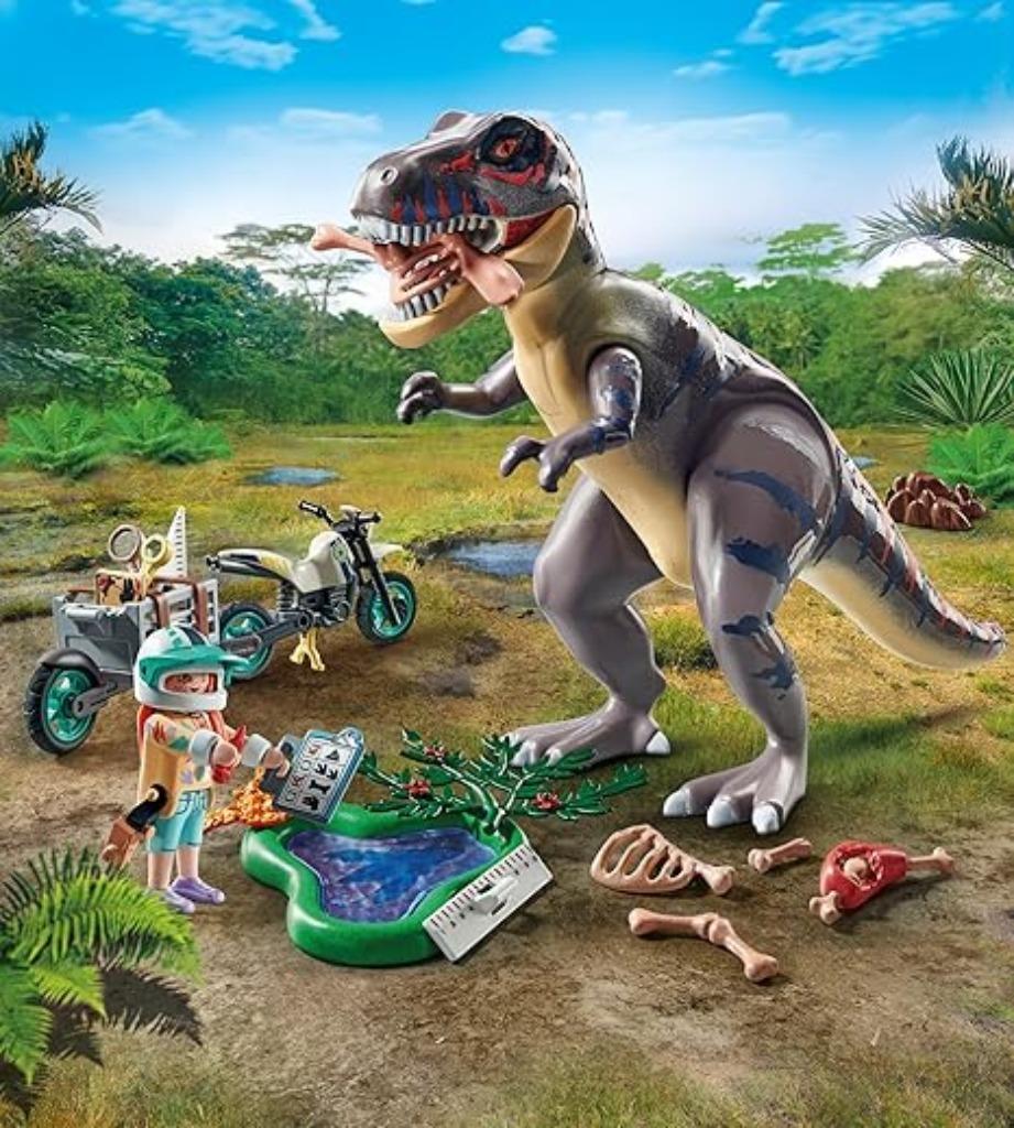 Livraison gratuite pour motos et tyrannosaures Playmobil, Enfants & Bébés, Jouets | Playmobil, Envoi, Neuf, Ensemble complet