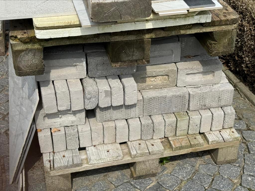 Facadestenen / gevelstenen agora agaat grijs 19 cm, Enlèvement ou Envoi, Comme neuf