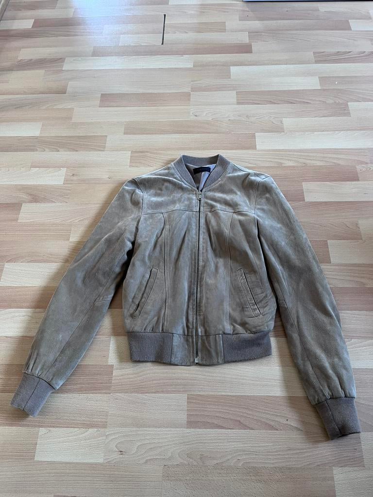 Blouson pour femme en daim., Enlèvement, Comme neuf, Taille 36 (S)