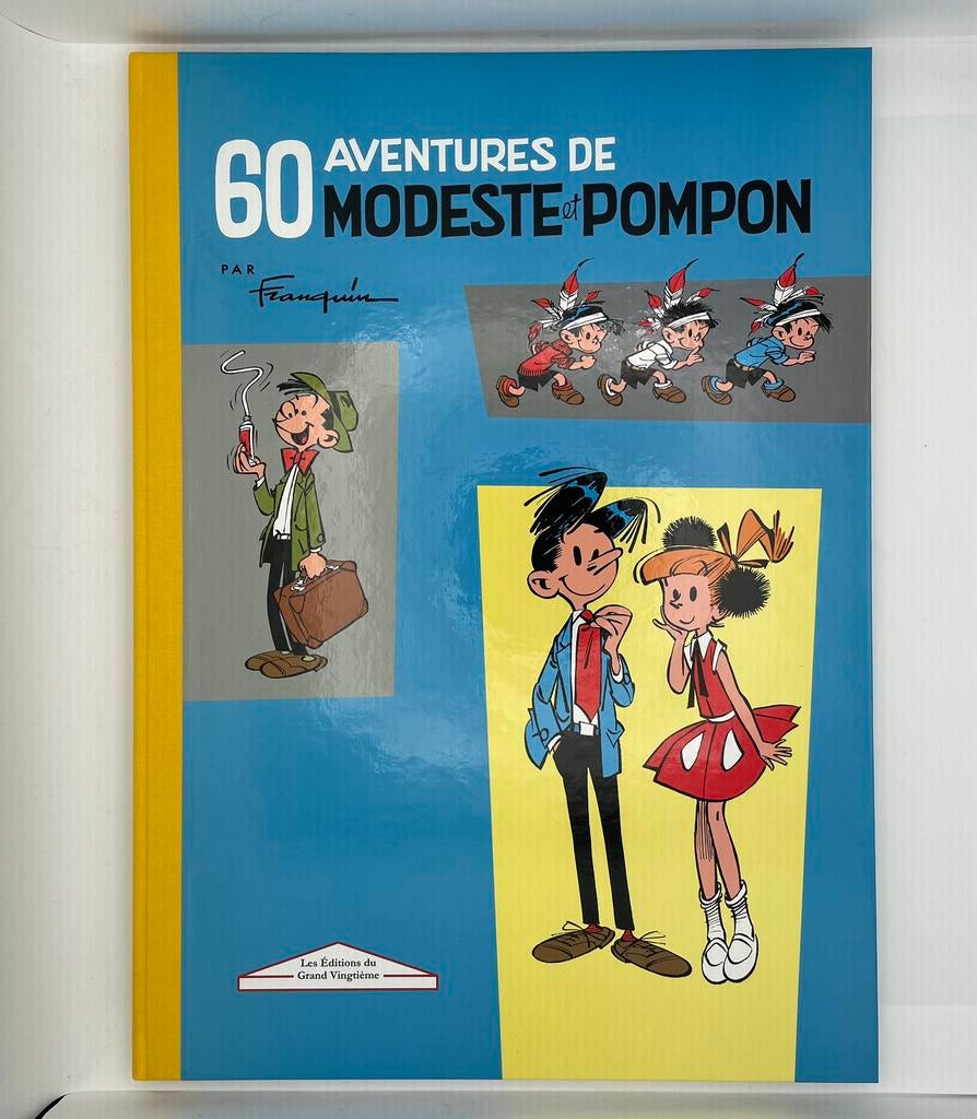 60 gags de Modeste et Pompom - TL - Franquin, Ophalen of Verzenden, Zo goed als nieuw