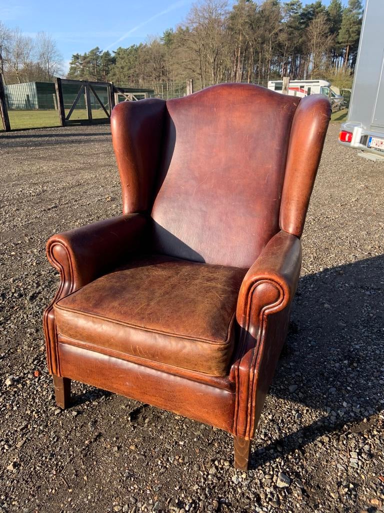 Clubzetel leder, Ophalen, Gebruikt