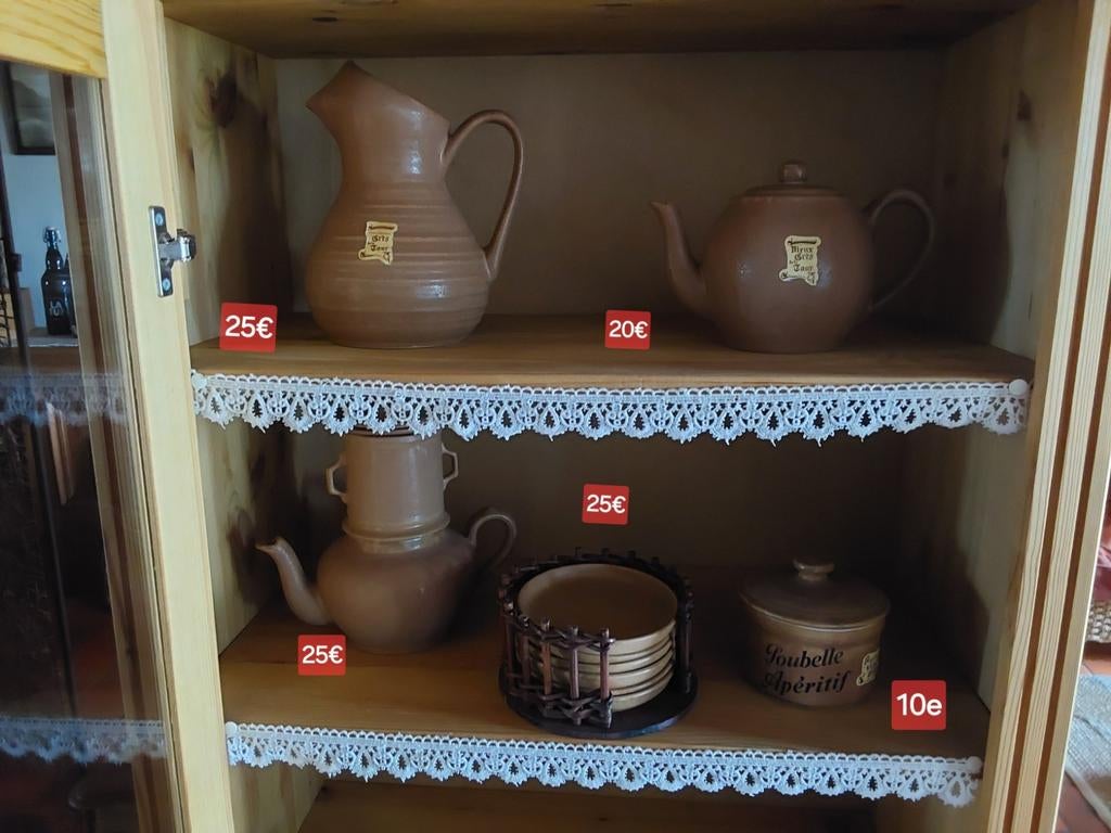 Oude zandstenen torenset uit de jaren 70-80
En anderen, Ophalen of Verzenden