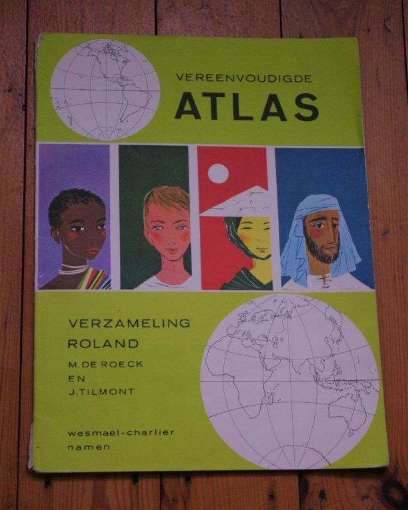 Atlas uitgave 1973 door NV.V. Ad. Wesmael-Charlier, Boeken, Atlassen en Landkaarten, Gelezen, Overige atlassen, Ophalen of Verzenden