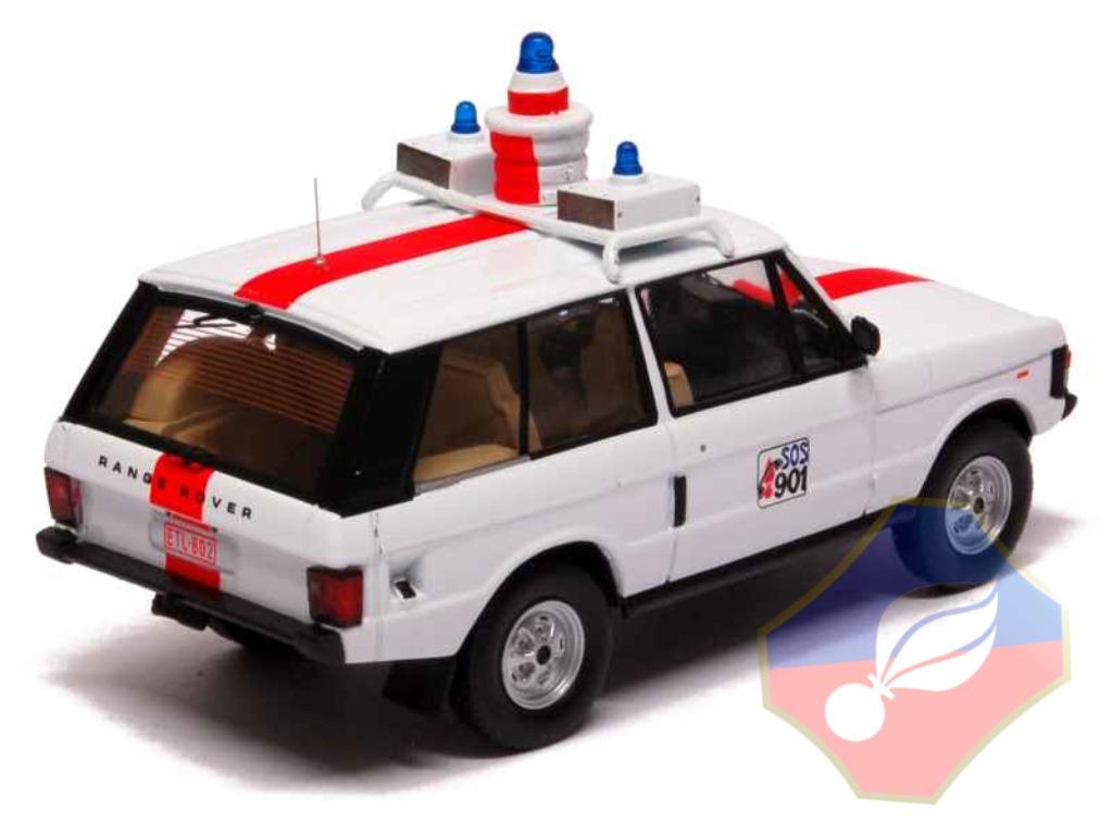 RIJKSWACHT RANGE ROVER (SOS 901) 1/43  boxed, Verzamelen, Militaria | Algemeen, Verzenden, Rijkswacht, Miniatuur of Beeldje