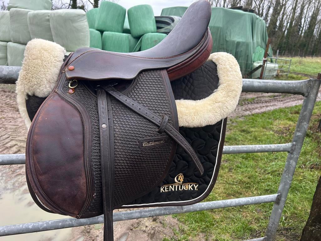 Springzadel met mooie afwerking, Dieren en Toebehoren, Ophalen of Verzenden, Gebruikt, Springen