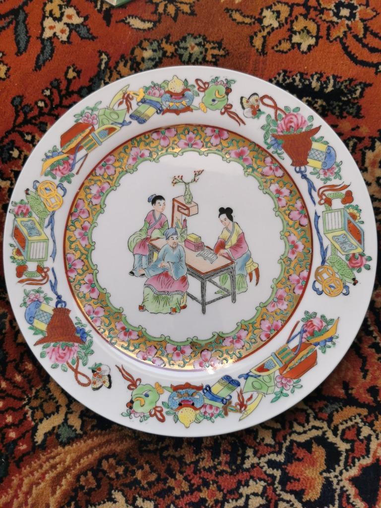 Prachtig Chinees bord, Antiek en Kunst, Antiek | Keramiek en Aardewerk, Ophalen of Verzenden