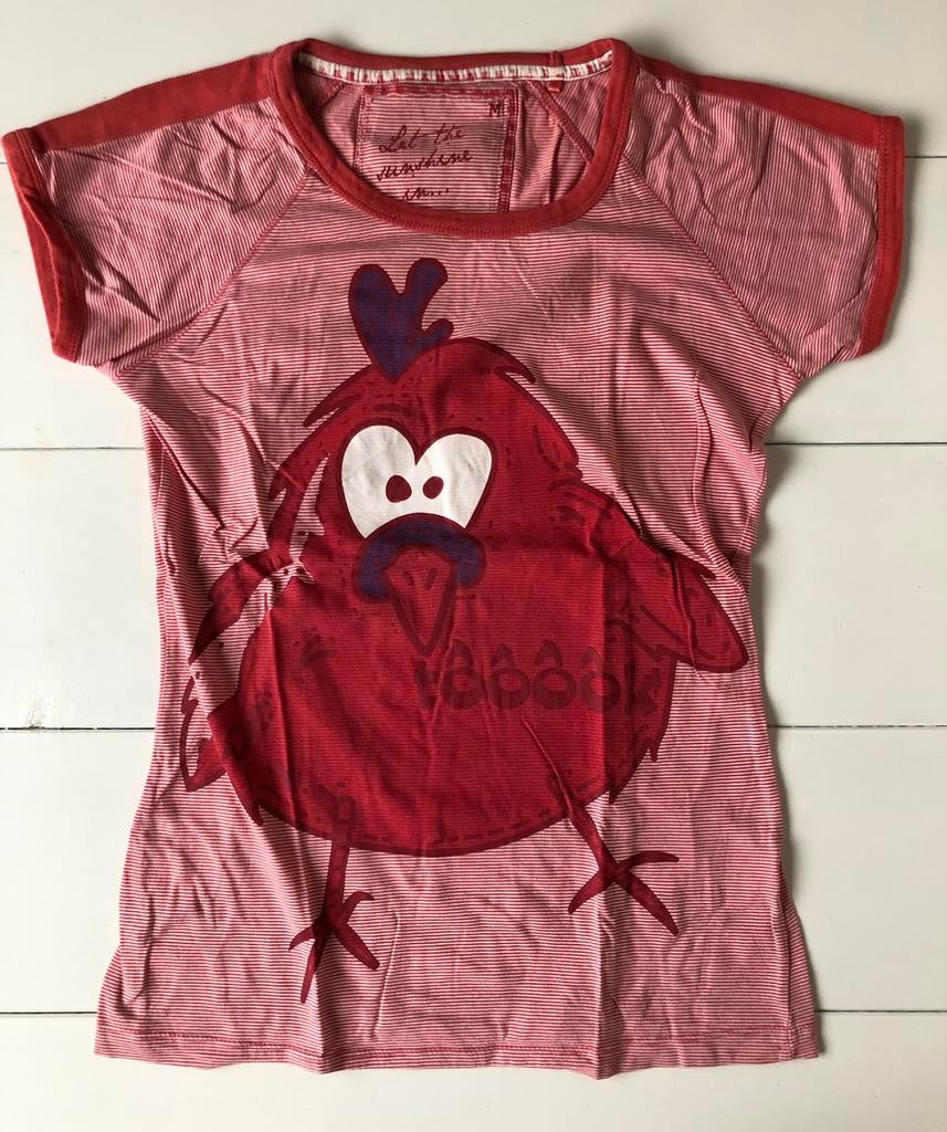 rood wit gestreept t-shirt JBC Groggy medium, Kleding | Dames, Maat 38/40 (M), JBC, Ophalen of Verzenden, Korte mouw