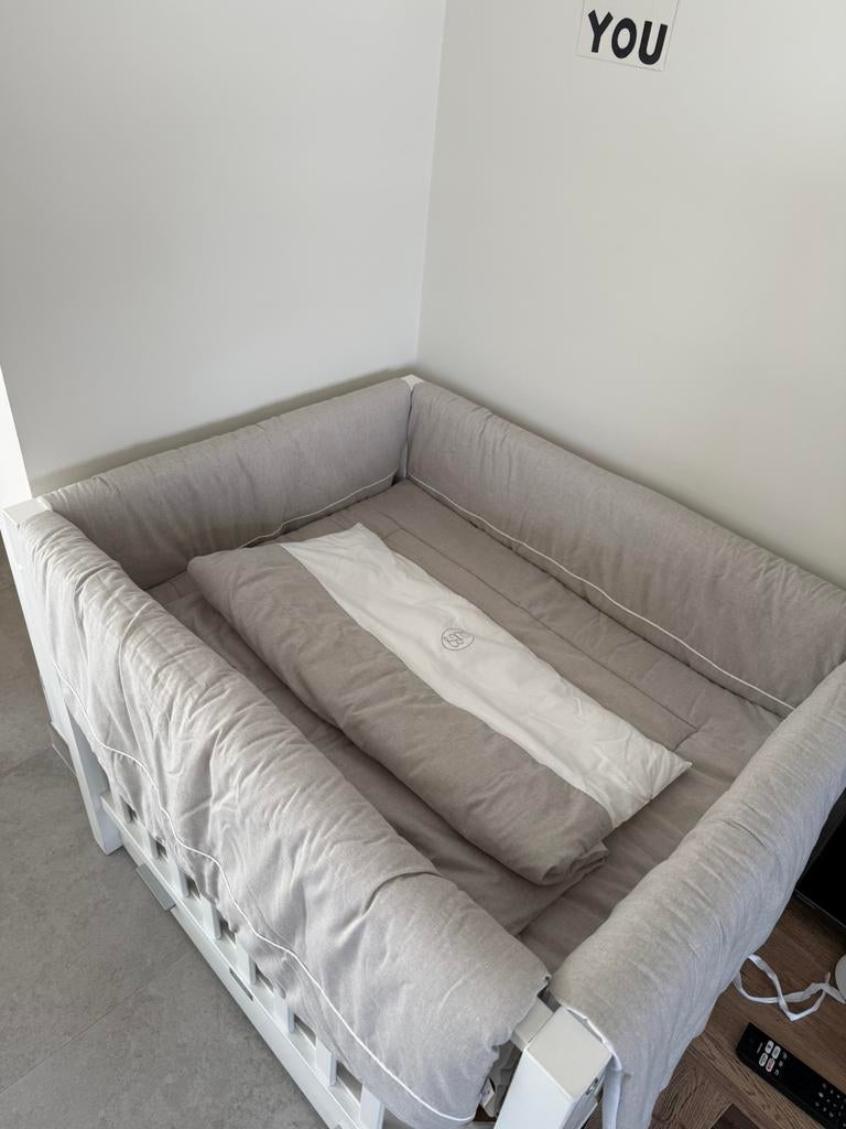 Park baby, Kinderen en Baby's, Babyparken, Ophalen, Gebruikt, Vierkant, In hoogte verstelbaar