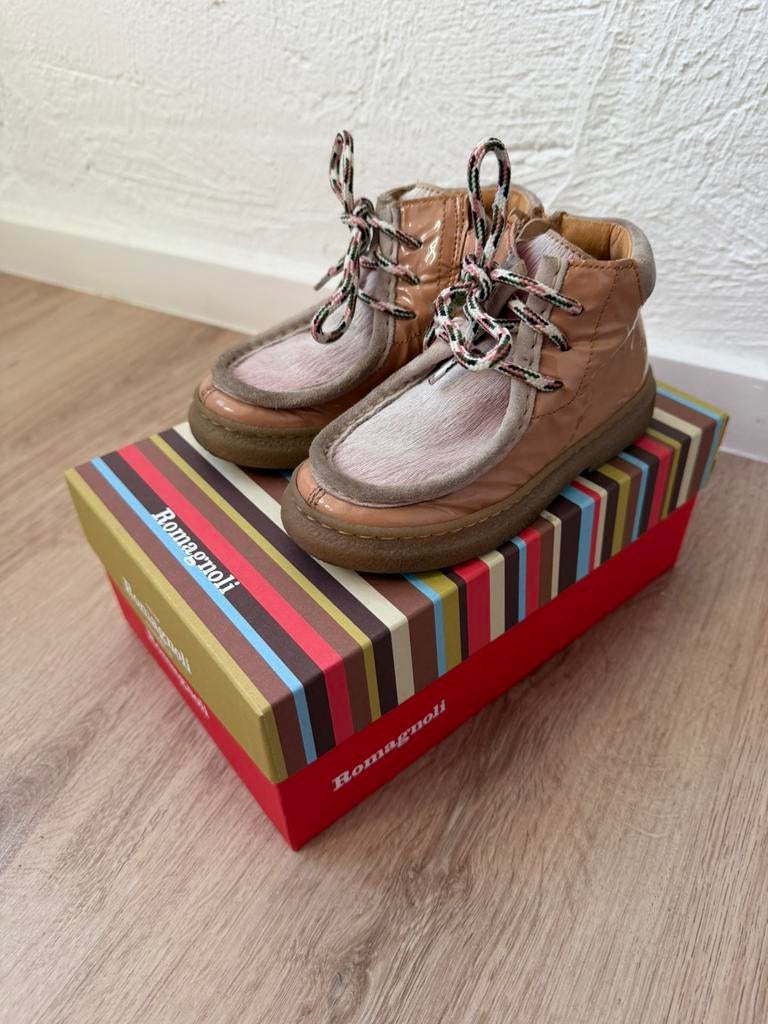 Romagnoli kinderschoenen botjes maat 26 nieuwstaat, Kinderen en Baby's, Kinderkleding | Schoenen en Sokken, Ophalen, Meisje, Schoenen