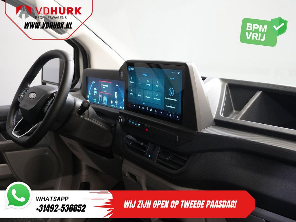 Ford E-Transit Custom Trend L2 65 kWh 330 km WLTP LED/ Snell, Automaat, Wit, Ford, Te koop