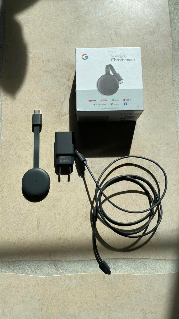 Google Chromecast, Audio, Tv en Foto, Televisie-accessoires, Ophalen, Gebruikt