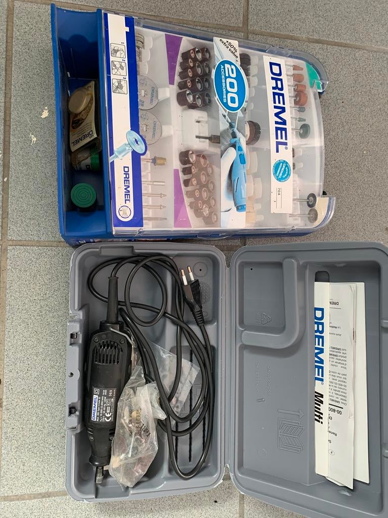 Dremel, Ophalen, Zo goed als nieuw