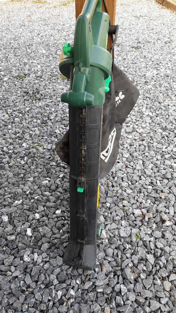 Soufleur/Aspirateur/Broyeur de feuilles, Jardin & Terrasse, Avec sac de ramassage, Électrique, Porté à la main, Enlèvement