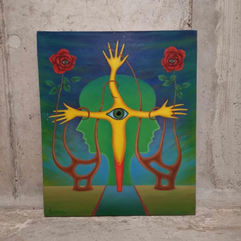 Architecturale binnenruimte (ca 1970-1980) - Albert Migom, Ophalen