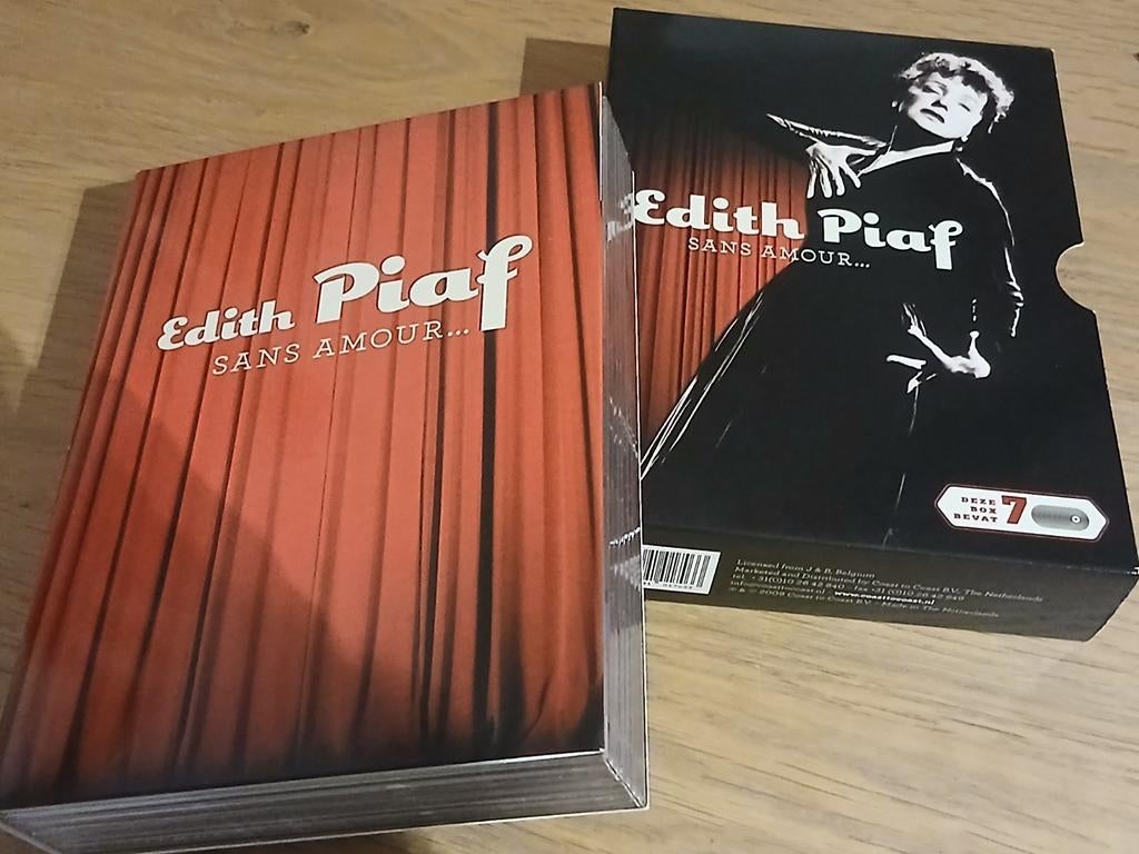 EDITH PIAF BOX 2 DVD'S 5 CD'S PERFECTE NIEUWSTAAT, Cd's en Dvd's, Dvd's | Muziek en Concerten, Ophalen of Verzenden, Nieuw in verpakking