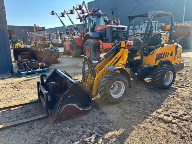 kniklader Schäffer 2445S (550h), Zakelijke goederen, Machines en Bouw | Kranen en Graafmachines, Ophalen, Wiellader of Shovel