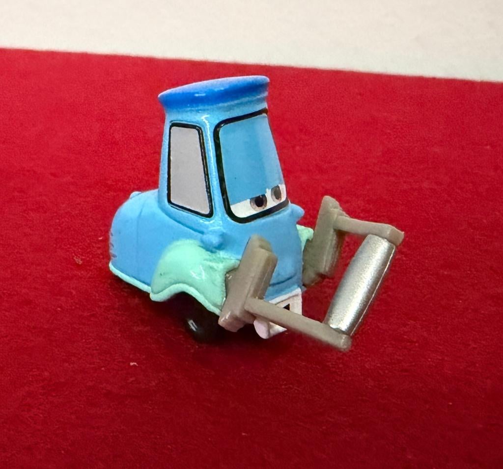 DISNEY CARS Zeldzame Guido met cocktailshaker DieCast, Ophalen of Verzenden, Nieuw, Auto