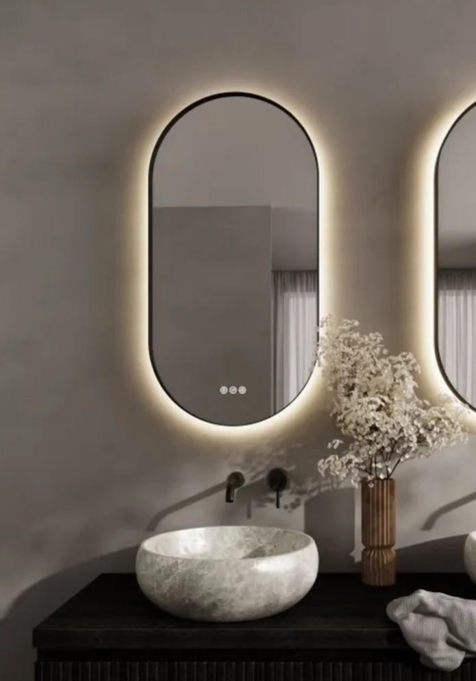 Miroir Thebalux M14 45x90cm avec éclairage et chauffage, Maison & Meubles, Accessoires pour la Maison | Miroirs, Neuf, Moins de 100 cm